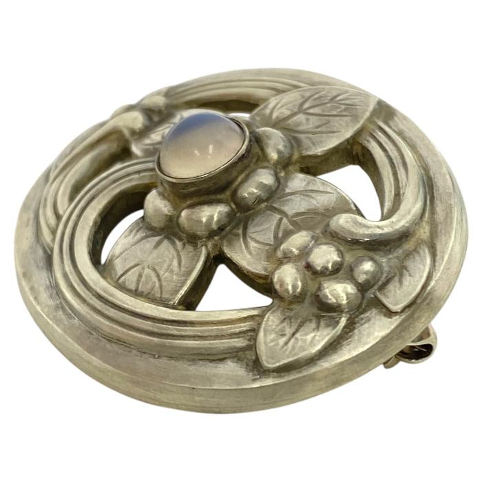 Georg Jensen（ジョージ ジェンセン） ムーンストーン 138 ブローチ