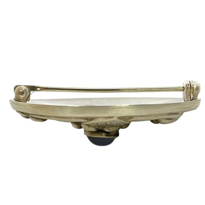 Georg Jensen（ジョージ ジェンセン） ムーンストーン 138 ブローチ