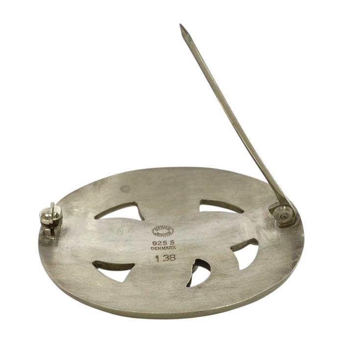 Georg Jensen（ジョージ ジェンセン） ムーンストーン 138 ブローチ