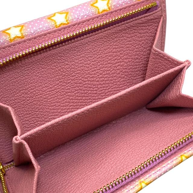miu 【未使用】MIU MIU ミュウミュウ 財布 三つ折り財布 折り財布 