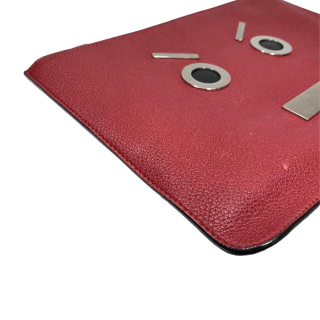 FENDI フェンディ 7N0078 モンスター フェイス クラッチバッグ 