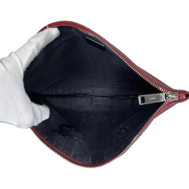 FENDI フェンディ クラッチバッグ モンスターフェイス セカンドバッグ FENDI フェンディ バッグ モンスター バグズアイ クラッチバッグ