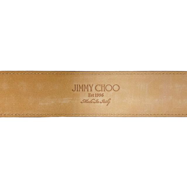 お買い得なセール商品 【未使用】JIMMY CHOO ジミーチュウ ベルト 小物 アクセサリー スタースタッズ 星 レザー ネイビー [サイズ 85]