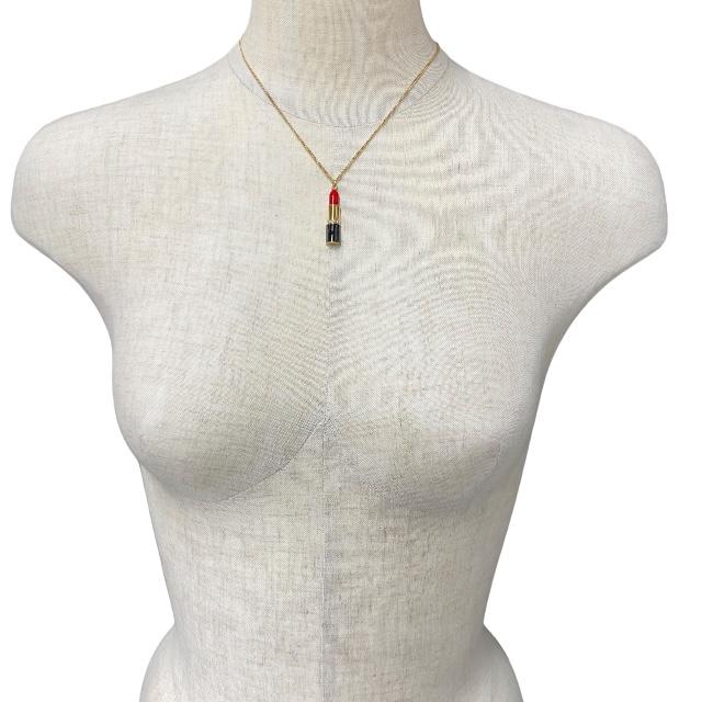 サンローラン　ネックレス SAINT LAURENT - 極美品‼️サンローラン YSL ロゴチャーム