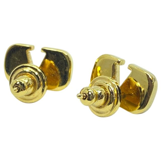 ［り］VALENTINO GARAVANI ゴールド ピアス ヴァレンティノ ガラヴァーニ VALENTINO GARAVANI ピアス Vロゴ