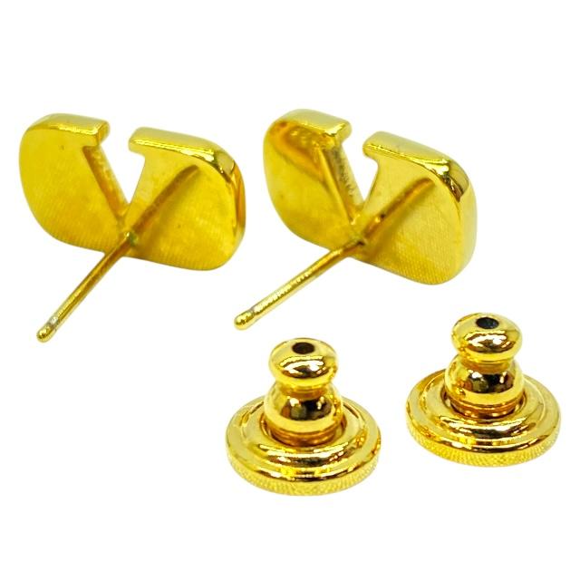 Kyoongi様 美品　VALENTINO GARAVANI ゴールドピアス ヴァレンティノ ガラヴァーニ VALENTINO GARAVANI ピアス Vロゴ