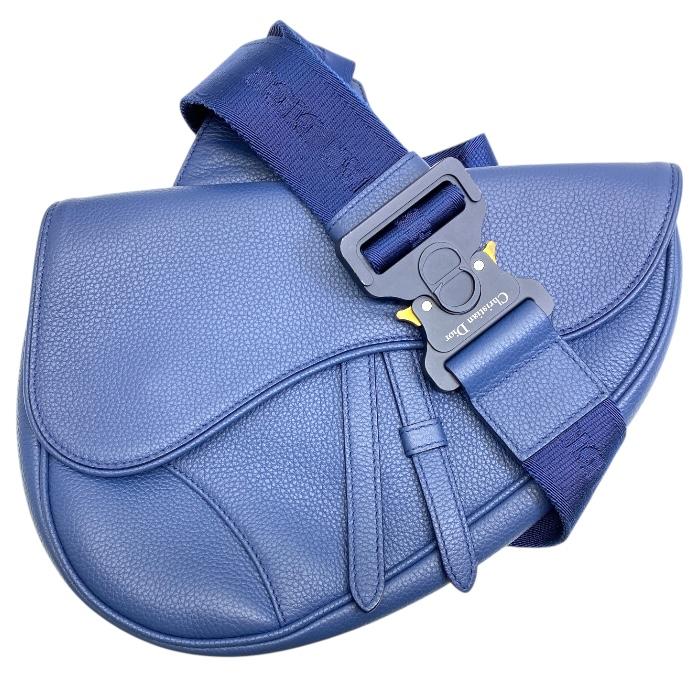 クリスチャンディオール　ボディバック CHRISTIAN DIOR クリスチャンディオール サドル ボディバッグ カーフ