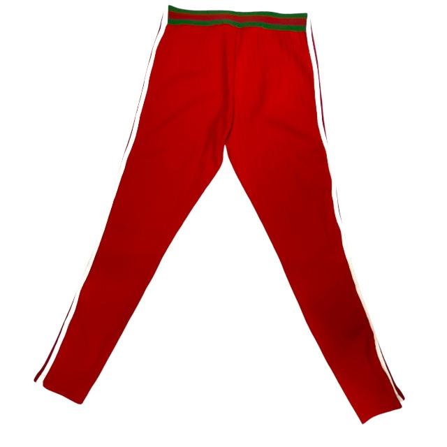 アディダス グッチレッド ジャージパンツ