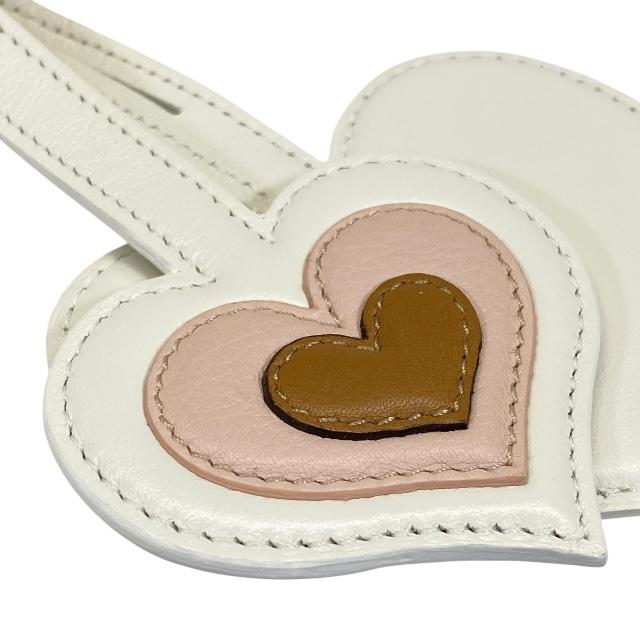 【大セール実施】　DELVAUX　デルボー　デルヴォー　チャーム　小物　ハート型 DELVAUX ハートチャーム バッグアクセサリー (DELVAUX/バッグ