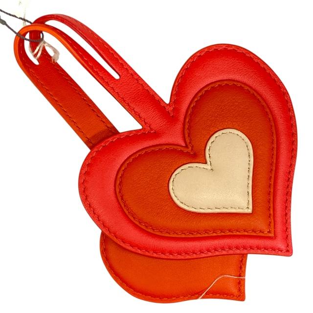 DELVAUX デルボー デルヴォー チャーム 小物 キーホルダー ハート型