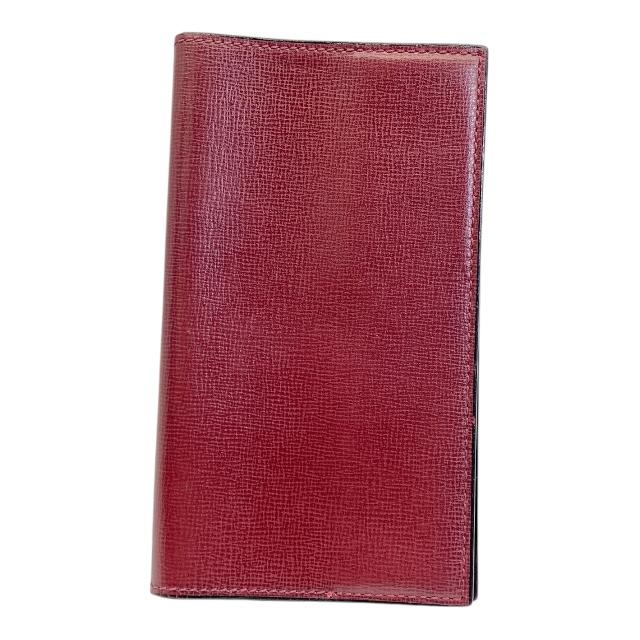 Valextra（ヴァレクストラ） 手帳カバー 手帳ケース 二つ折り レザー