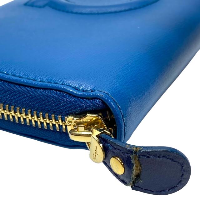 Salvatore Ferragamo フェラガモ 22C843 0703949 ガンチーニ 長財布