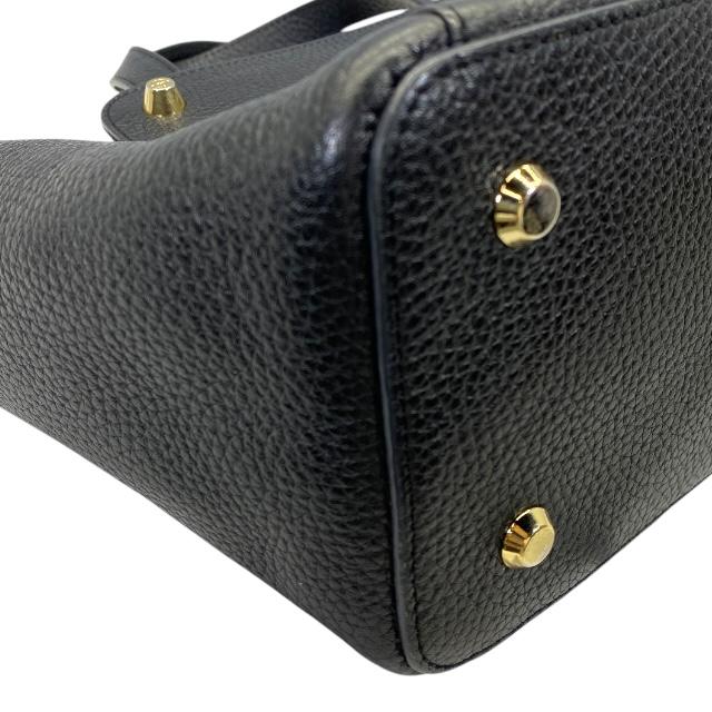 PELLE MORBIDA Vela ブラック　2wayハンドバッグ PELLE MORBIDA ハンドバッグ VELA（ヴェーラ）ミニハンドバッグ