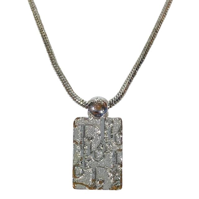 新素材新作 Christian Dior ディオール トロッター ネックレス CDロゴ ネックレス（トップつき）