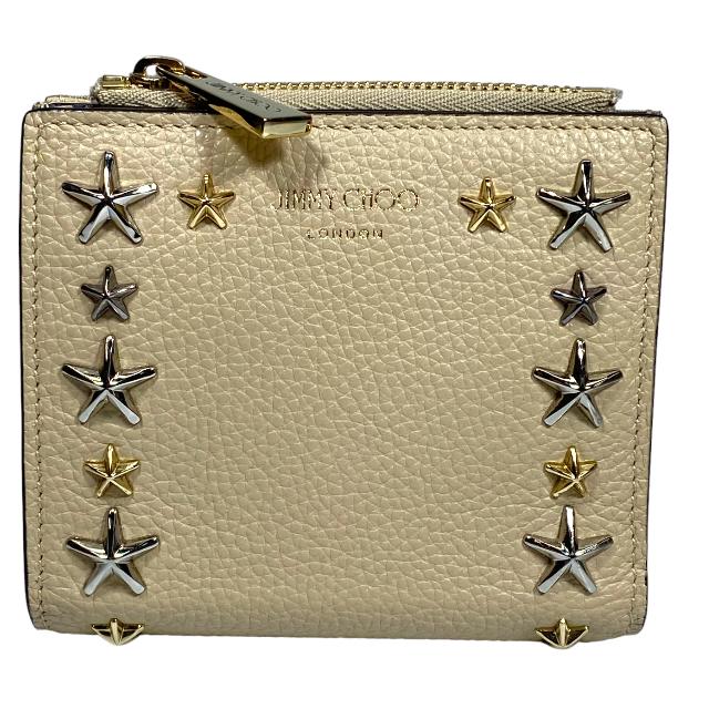JIMMY CHOO ジミーチュウ HANNI HANNIUUF 財布 二つ折り財布 折り財布 