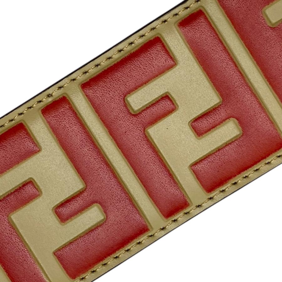 FENDI（フェンディ） ロング ズッカ柄 ストラップユー ショルダー