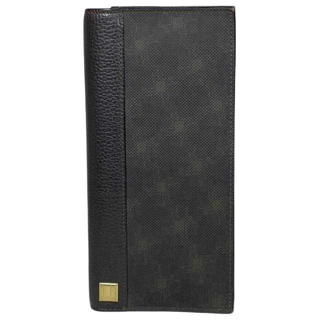 Dunhill ダンヒル 二つ折り 長財布 D-EIGHT ディーエイト ブラウン