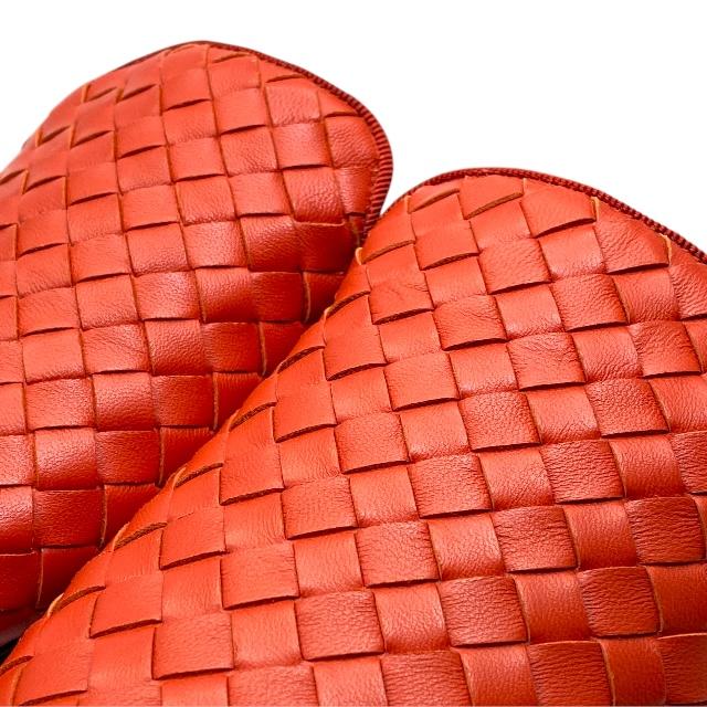 BOTTEGA VENETA レザー ミュール レッド