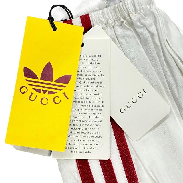 GUCCI adidas ロゴ　ニットグローブ　グッチ　アディダス　アームカバー GUCCI（グッチ） 【新品】GUCCI adidas アディダス コラボ 710394