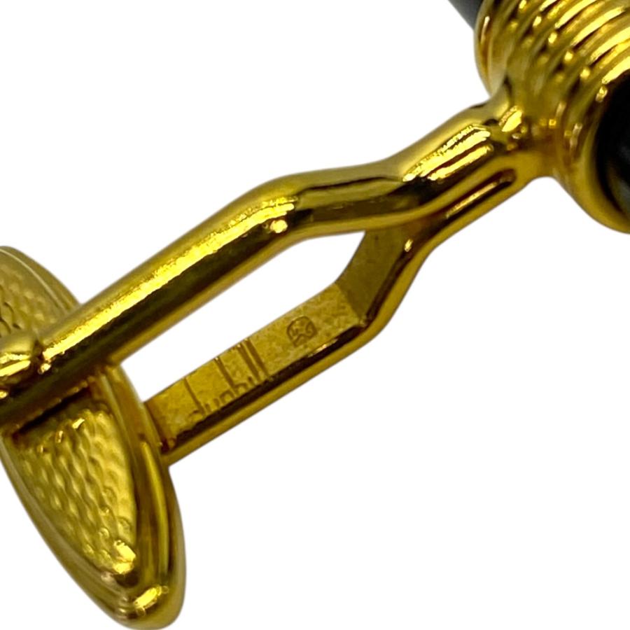 アルフレッドダンヒル カフリンクス／カフス ブラックオニキス dunhill（ダンヒル） カフス カフリンクス カフスボタン ブラック