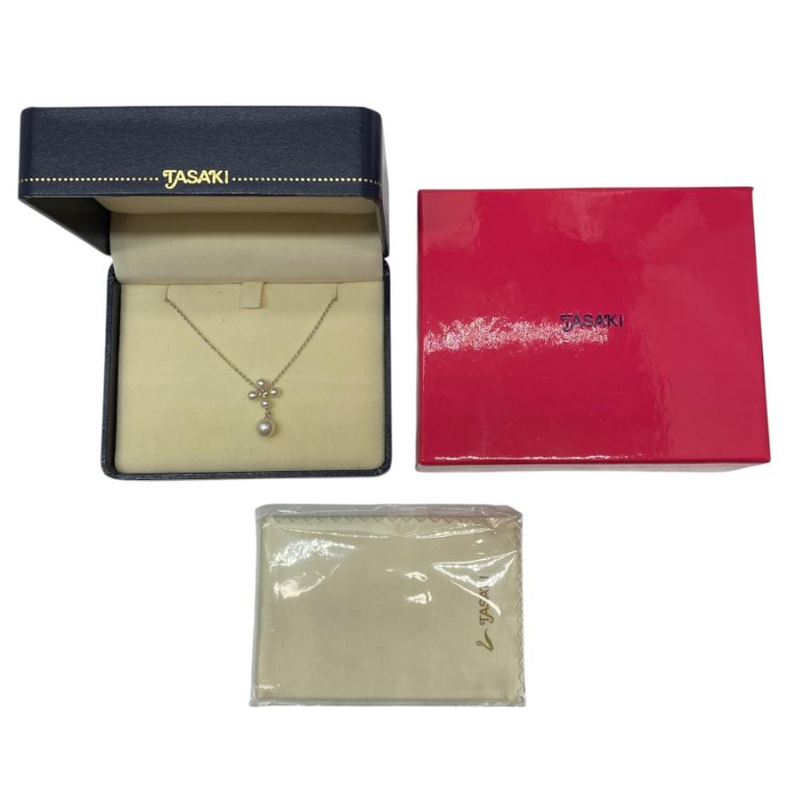 TASAKI（タサキ） 真珠 パール クロス ネックレス ペンダント
