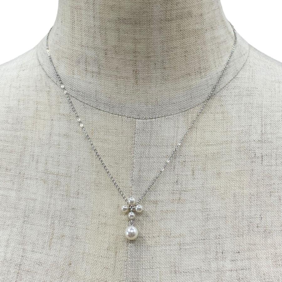 TASAKI（タサキ） 真珠 パール クロス ネックレス ペンダント