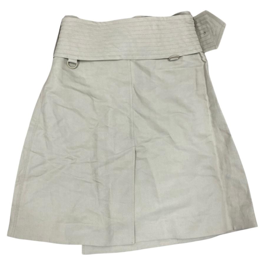 BURBERRY（バーバリー） 未使用 8087482 ラップミニスカート ツイル
