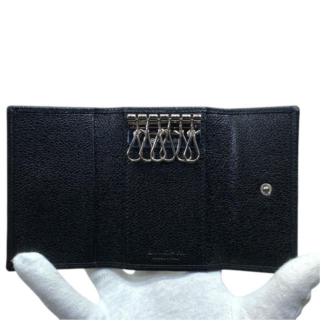 BVLGARI 【未使用保管品】BVLGARI ブルガリ 6連 キーケース ロゴ