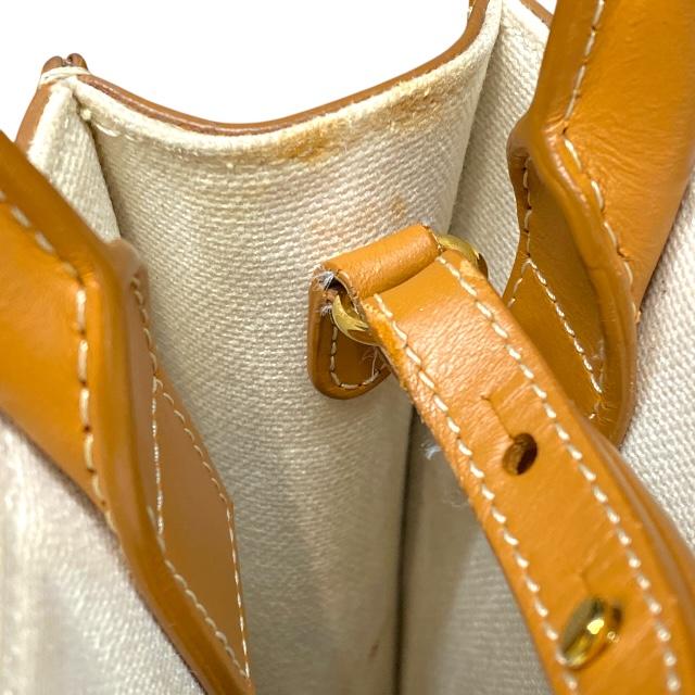 セリーヌ バーティカルカバ　スモール ショルダーバッグ ベージュ レザー CELINE（セリーヌ） バーティカル カバ スモール トートバッグ