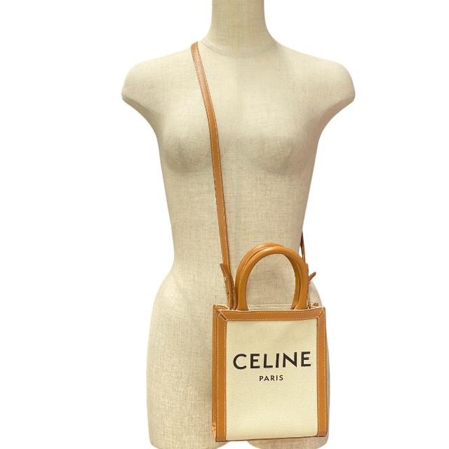 【即日発送】セリーヌ CELINE ミニバーティカルカバ CELINE（セリーヌ） ミニ バーティカルカバ ショルダーバッグ 2WAY