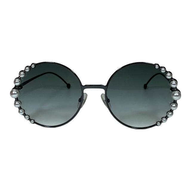 フェンディ FF0295 サングラス アイウェア グラデーション オーバル-