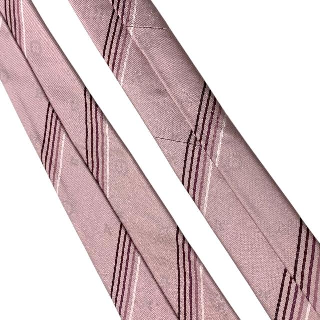 【極美品】LOUIS VUITTON ルイ ヴィトン ネクタイ アクセサリー 国内即発】ルイヴィトン ネクタイ・LV スタンドアウト 8CM (Louis
