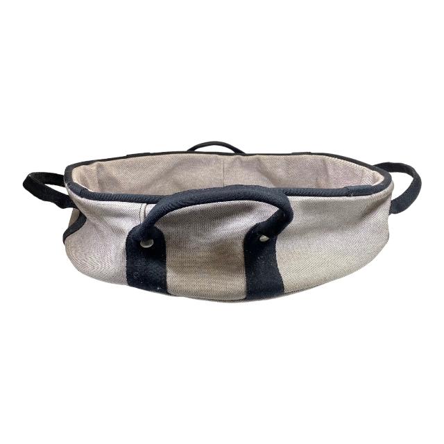 HERMES エルメス トワルアッシュ ランドリーボックス バッグ かご