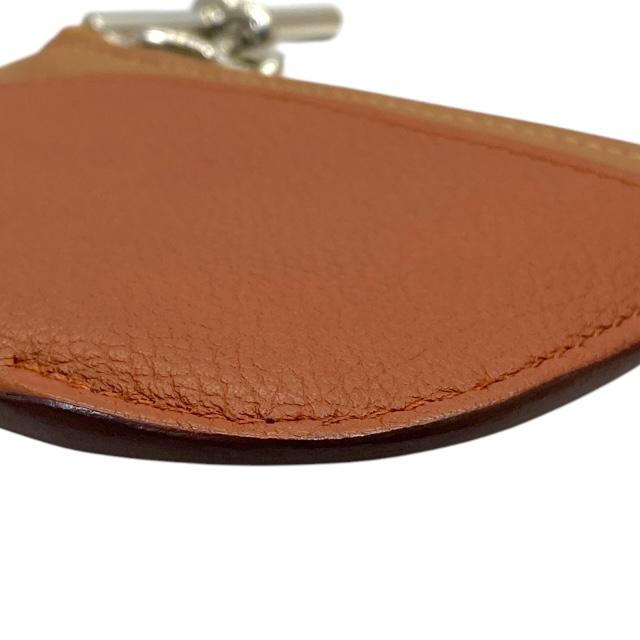 エルメス　コインケース　ストラップ付き　ボルドー（レッド）HERMES HERMES エルメス ストラップPM カードケース コインケース 名刺