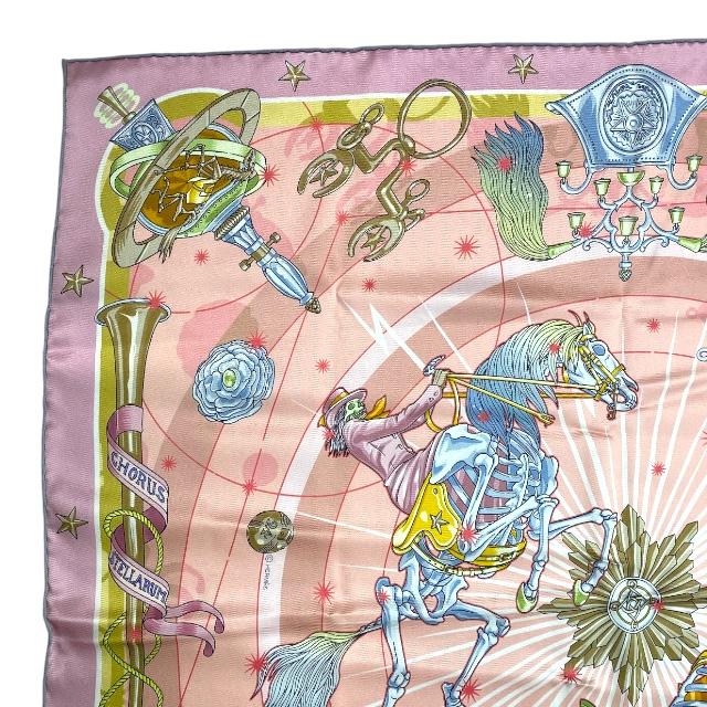 HERMES エルメス スカーフ カレ70 CHORUS STELLARUM コーラス