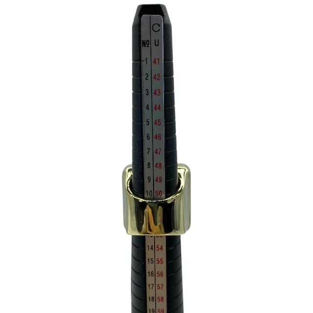 【美品】CHANEL シャネル スクエアリング ココマークブラック 14号 レア CHANEL（シャネル） リング 指輪 スクエアリング アクセサリー