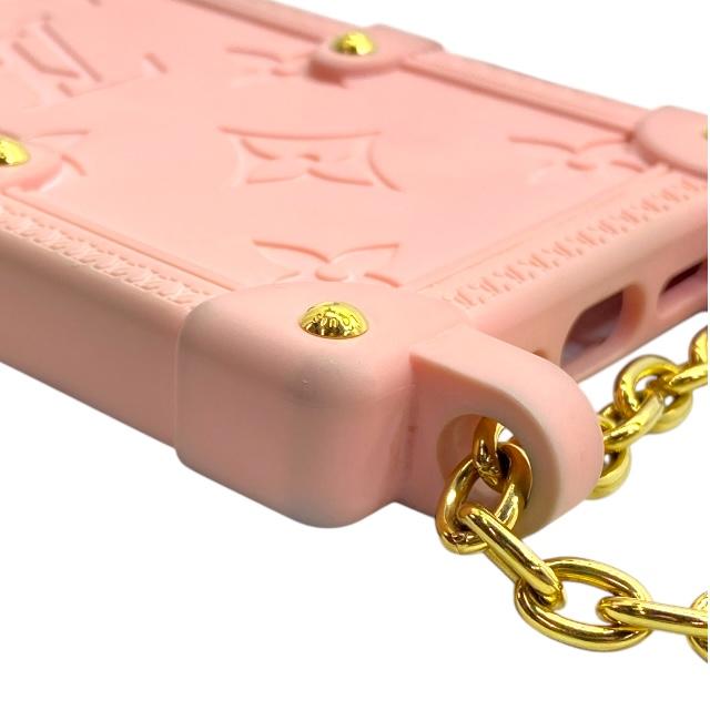 ✨保存袋付✨ルイヴィトン iPhone14proケース リ トランク チェーン LOUIS VUITTON - 【VUITTON】リ・トランク iPhone 14 PRO