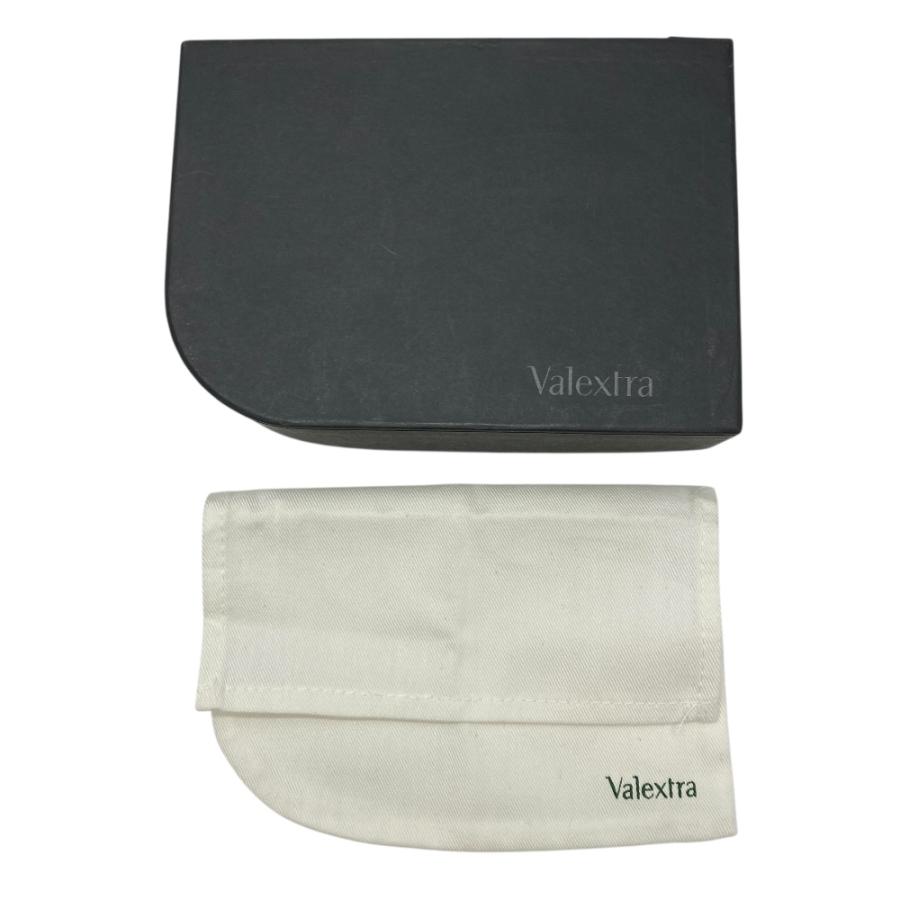 【美品】Valextra ヴァレクストラ イジィデ ウォレット 三つ折り財布 黒 中古・古着通販】Valextra (ヴァレクストラ) 3つ折り財布 イジィデ