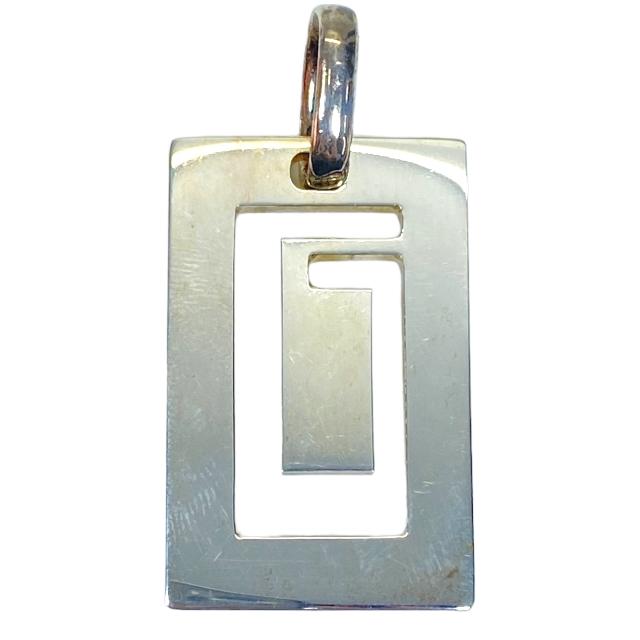 GUCCI グッチ ネックレストップ ペンダントトップ Gロゴ シルバー