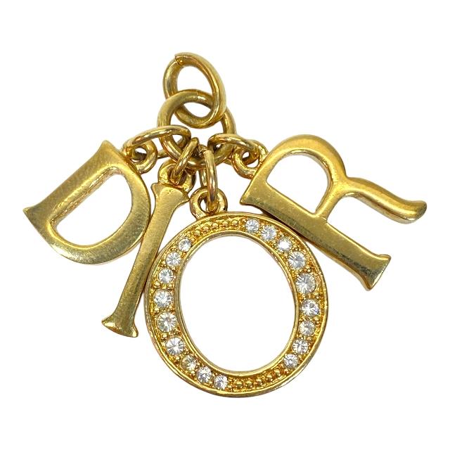 Christian Dior ディオール ネックレス ペンダントトップ ロゴ ラインストーン ゴールド アクセサリー  :1219-a3994o:SENSE Yahoo!ショッピング店 - 通販 - Yahoo!ショッピング