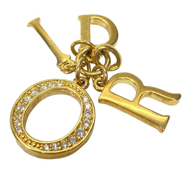 Christian Dior ディオール ネックレス ペンダントトップ ロゴ ライン