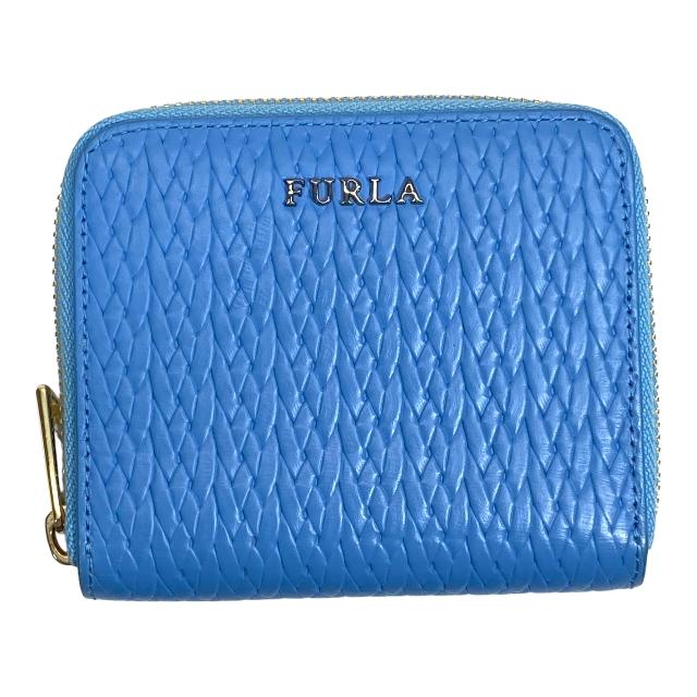 フルラ バビロン ラウンドファスナー 二つ折り 財布 コンパクト