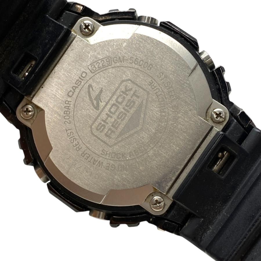 稼働品 カシオ G-SHOCK ジーショック GM-5600B 腕時計 時計 クオーツ 20気圧防水 デジタル SS メタル ラバー ブラック GM-5600B　CASIO | G-SHOCK | 06