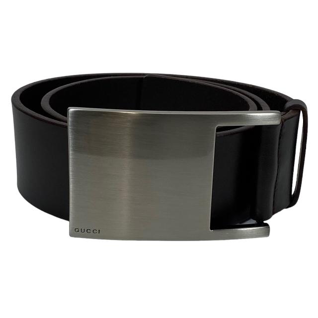 GUCCI グッチ 036・2194・1337 ベルト スクエアバックル レザー