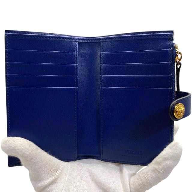 VERSACE 【新品】VERSACE ヴェルサーチ メデューサ 財布 二つ折り財布 