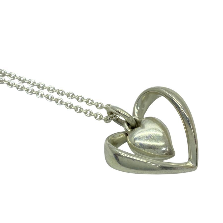ジョージジェンセン・シルバー花モチーフ ネックレス ジョージジェンセン Georg Jensen デザイン ネックレス フラワー