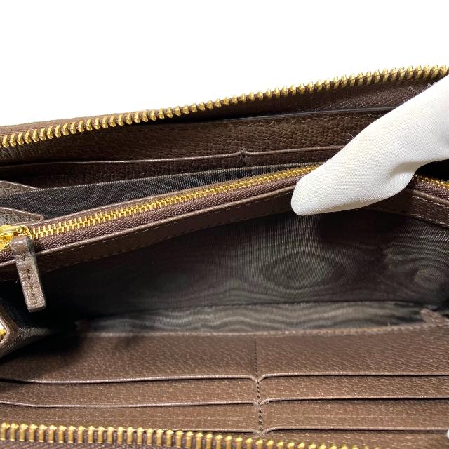 GUCCI グッチ 701060 ばなにゃ プリント ジップアラウンドウォレット