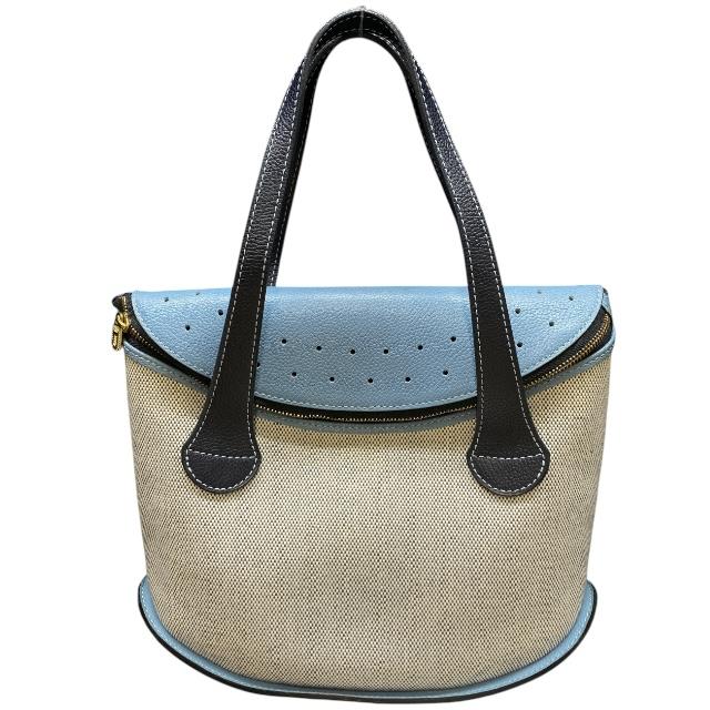 DELVAUX（デルヴォー） ハンドバッグ ミニバッグ 手持ち鞄 キャンバス 