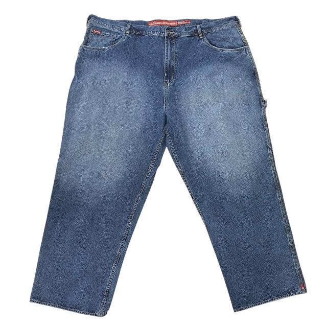 エコーアンリミテッド★リバーシブル インディゴ デニム Gジャン XL相当 エコーアンリミテッド☆リバーシブル インディゴ デニム Gジャン XL