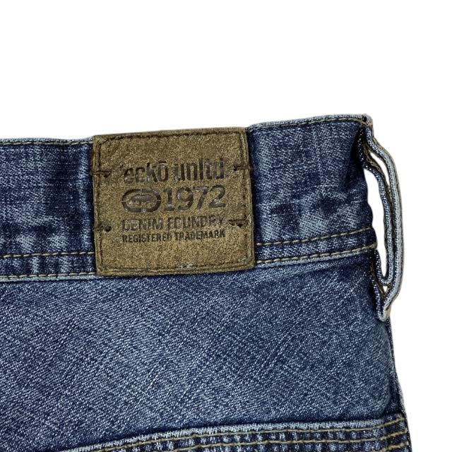 ECKO UNLTD エコー アンリミテッド バギージョーツ　34 Y2K ecko unltd.（エコーアンリミテッド）バギーデニムショーツ